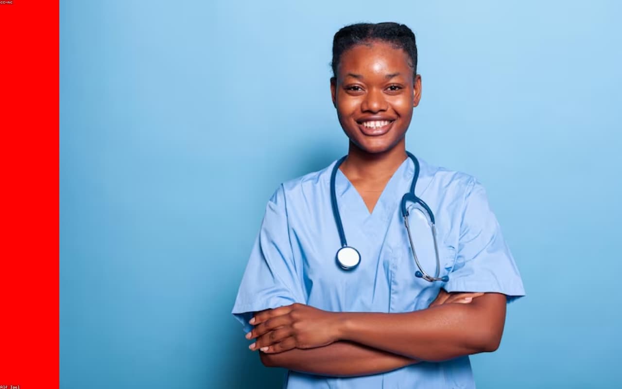 Health sciences students training at Frontline College